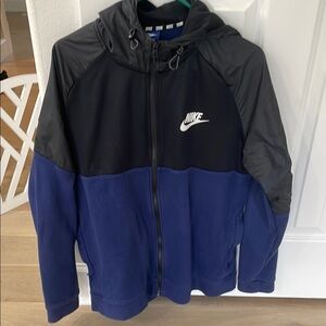 Nike Men's Black and Blue Jacket